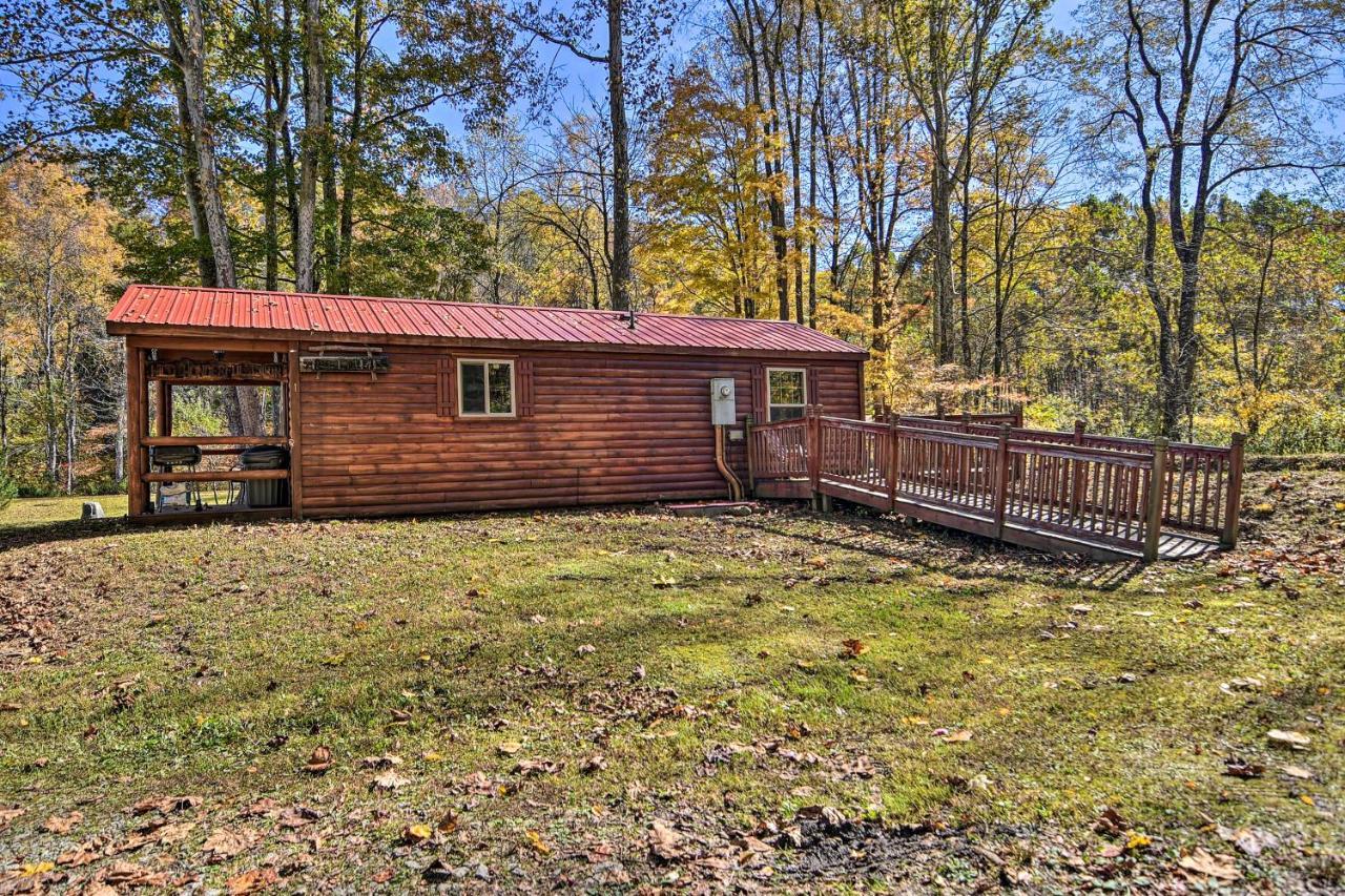 Rural Cabin Hideaway With Fire Pit And Mtn Views! Parsons Esterno foto